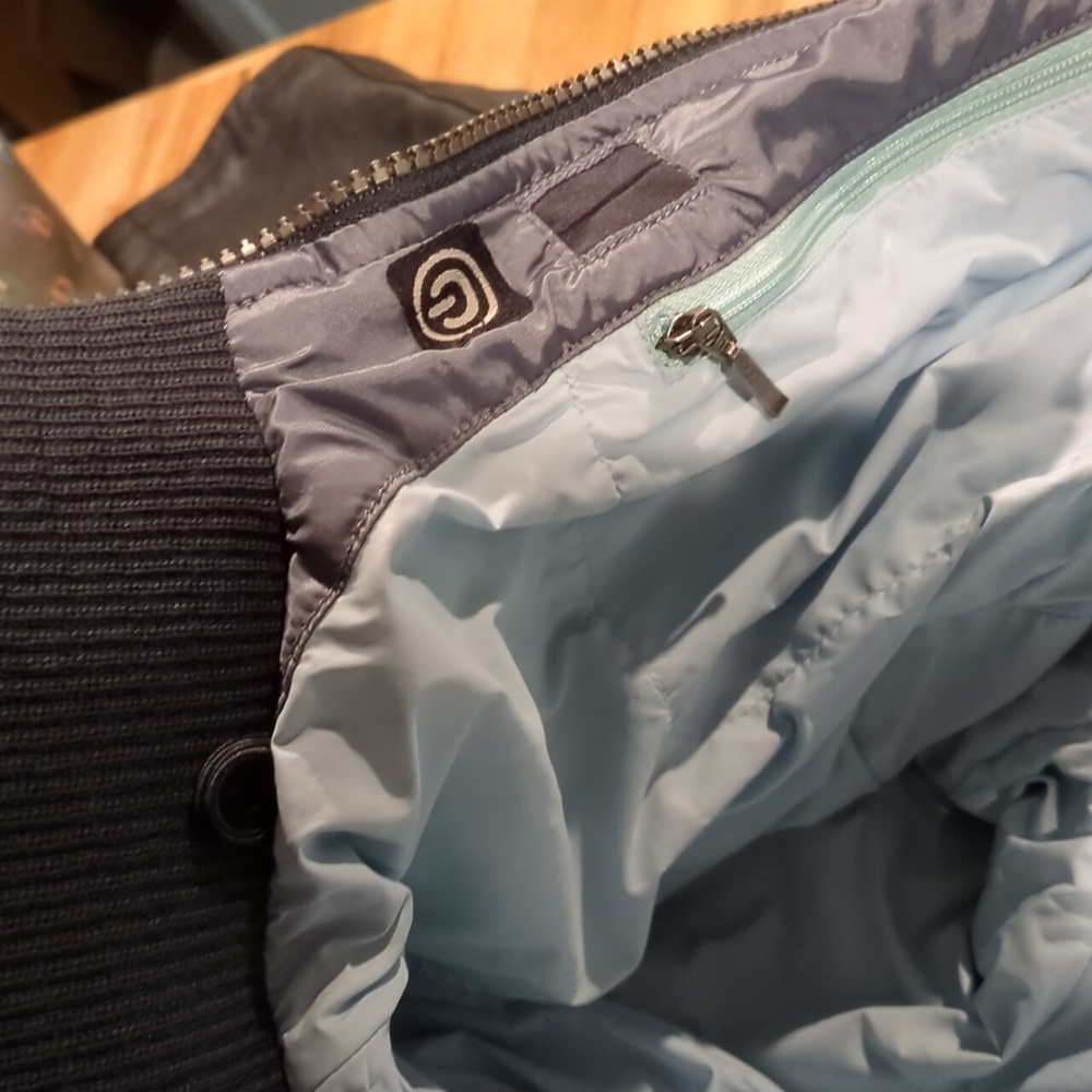 The North Face 600 Down Puffer jacket/coat women's size small color silver - Picture 14 of 16